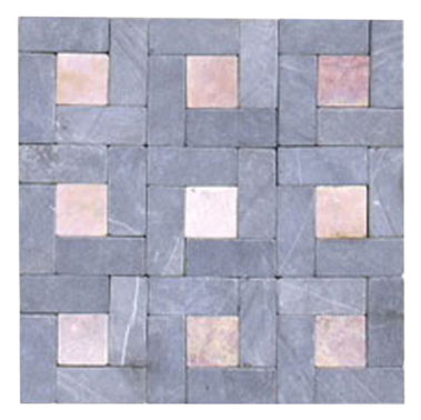 3x7x4 mix grey - red