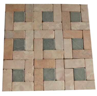 3x7x4 mix red - grey.