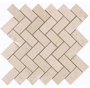 herringbone white