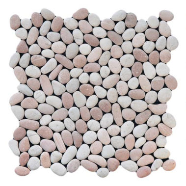 pebble__2cm – 3cm Tickness. 1cm white mixed White calakaberry