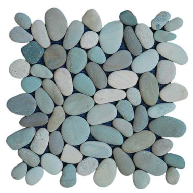 pebble__3cm – 5cm Tickness. 1.2cm Green.
