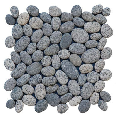 pebble__3cm – 5cm Tickness. 1.2cm speckle sumba.