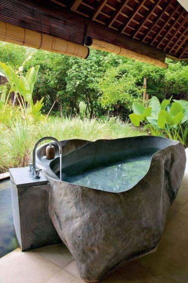 River Stone Bath Tube (5)