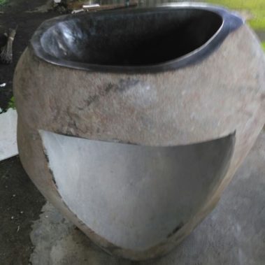 River Stone Pedestal Sinks (3)