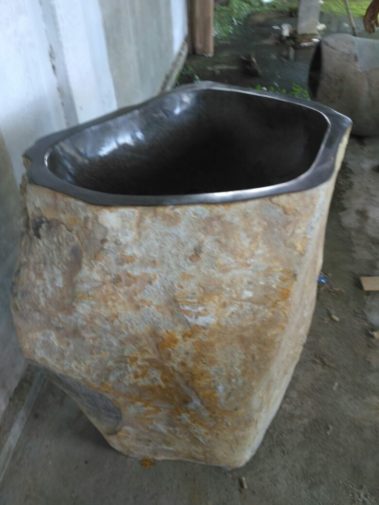 River Stone Pedestal Sinks (9)