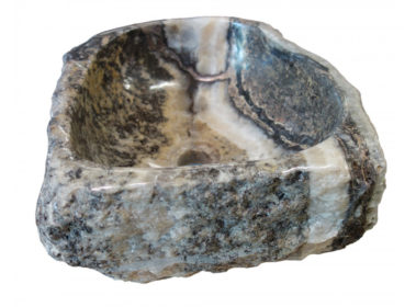 Waschbecken Naturstein l Vasque Erosion Onyx (2)