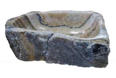 Waschbecken Naturstein l Vasque Erosion Onyx (5)