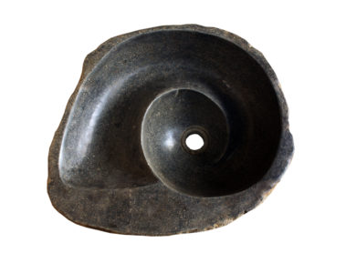 Waschbecken flussstein - Lavabo River Stone Spiral (5)
