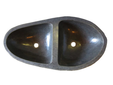 Waschbecken l Vasque Kitchen Double River Stone (3)