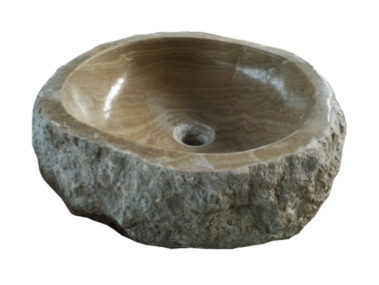 Waschbecken l Vasque Naturstein Sunset Onyx (13)