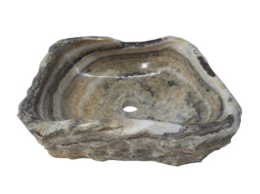 Waschbecken l Vasque l Lavabo l Wastafel Natural Erosion Onyx Multicolor (15)